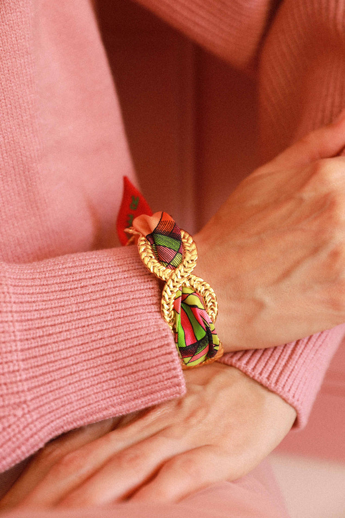 Silk Ribbon Joker Rose
