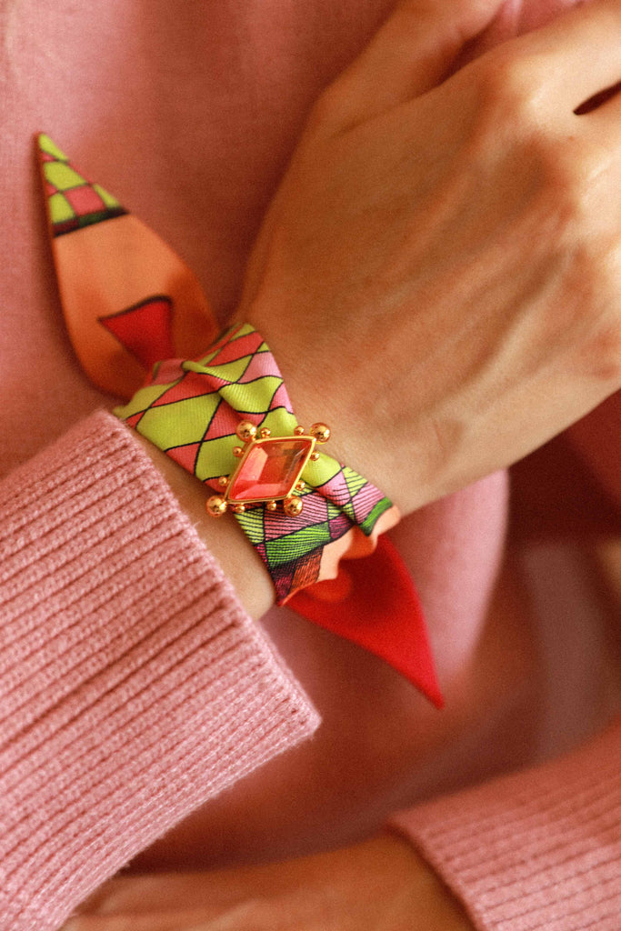 Silk Ribbon Joker Rose
