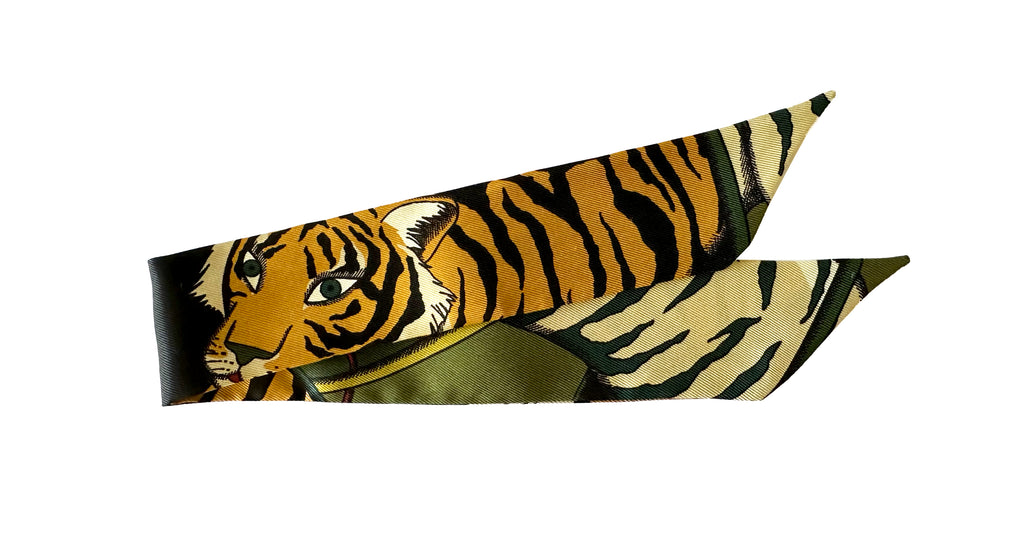 Silk Ribbon Tigres